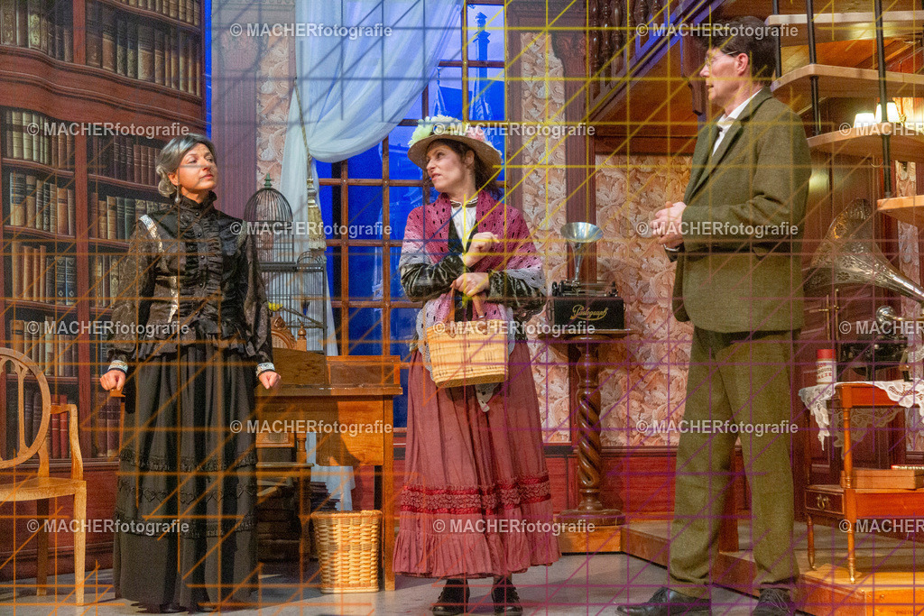 105_MFL-2025 | Portraitbilder von Regisseur; Darsteller; Techniker; Maske; Kostüme; Chor; Musiker; Bilderserie der Generalprobe und der Premierenvorstellung, Szenenbilder; Ausdrucksstudien; Bühnenüberblick; Bühnenkulissen; Pressefotos inkl. Redaktionsfoto Darstellergruppe.