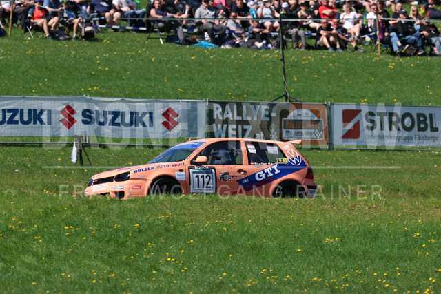 FIA European Hill Climb Championship – Rechberg 2026 | FIA European Hill Climb Championship at Rechberg, held from 24 to 26 April 2026 near Tulwitz, Styria, Austria. The image shows Stefan KARL (AUT) VW Golf 4 GTI.