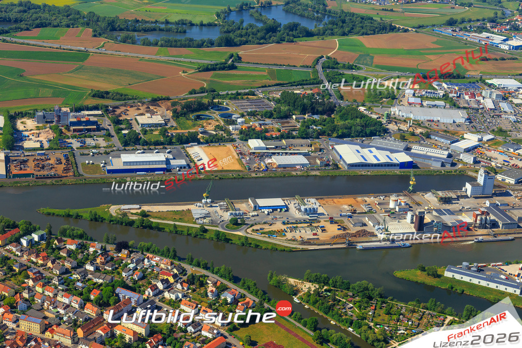 Die Luftaufnahme Gaustadt -  wurde vom UL-Flugzeug (keine Drohne) aus fotografiert.Hohe Druck- Auflösung-die Geschenkidee!