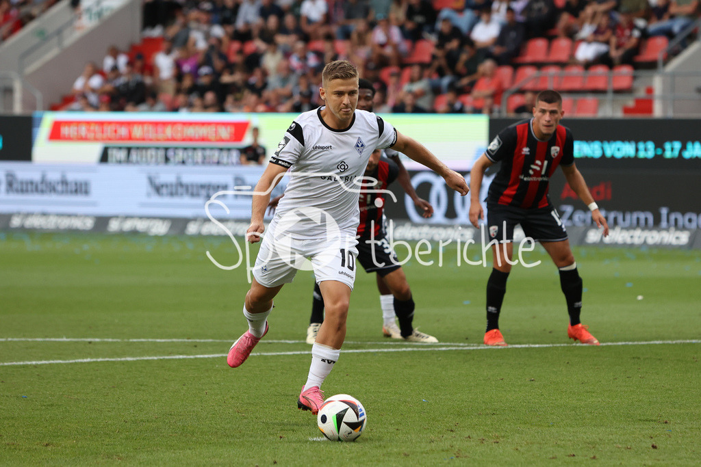 FC Ingolstadt - SV Waldhof Mannheim | Martin KOBYLANSKI (Waldhof #10) laeft zum Elfmeter an - den er verschiesst