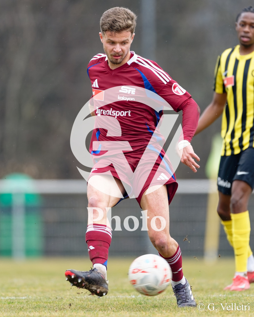 1ere Ligue Classic - Meyrin FC v Servette FC M-21 | during the 1ere Ligue Classic game between Meyrin FC and Servette FC M-21 at Stade des Arberes in Meyrin, Switzerland