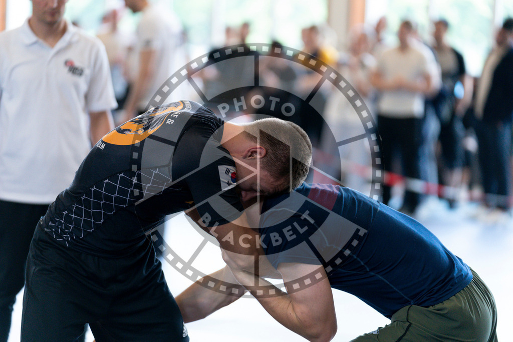 20240608PBB03002 | Fighters compete during the ILLCS VII summer edition luta livre competition in Hannover, Germany, on June 8, 2024.