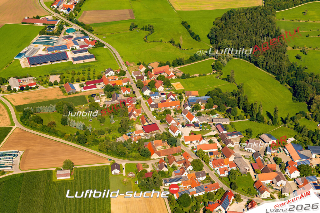 Schrägluftbild  Balgheim  Möttingen - Das Luftbild wurde 2025 vom UL-Flugzeug heraus erstellt ( keine Drohne ) - Hochauflösende Luftaufnahme -Nicht vergleichbar mit Google Maps oder Satelittenbilder- Die Geschenkidee !Mit Lizenz und Bildrechte bestellbar