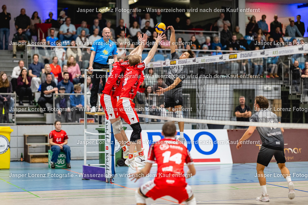 Volleyball I Herren I Saison 2026-2027 I 2. Bundesliga Nord I 06. Spieltag I Kieler TV - VV Humann Essen | Jasper Lorenz Fotografie - Realisiert mit Pictrs.com