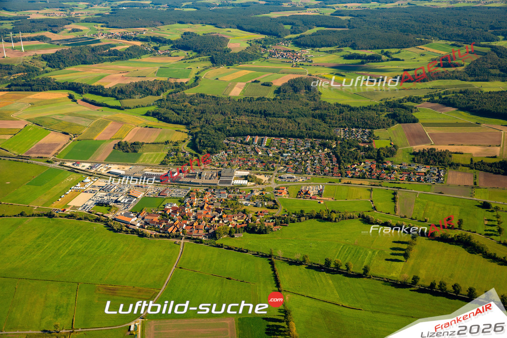 Das Luftbild zeigt :  Dietersheim - Die Luftaufnahme wurde 2023 vom UL-Flugzeug aus erstellt ( keine Drohne ) - Hochauflösende Luftaufnahme - Für grossformatige Ausdrucke geeignet. Die Geschenkidee !Mit Lizenz und Bildrechte bestellbar