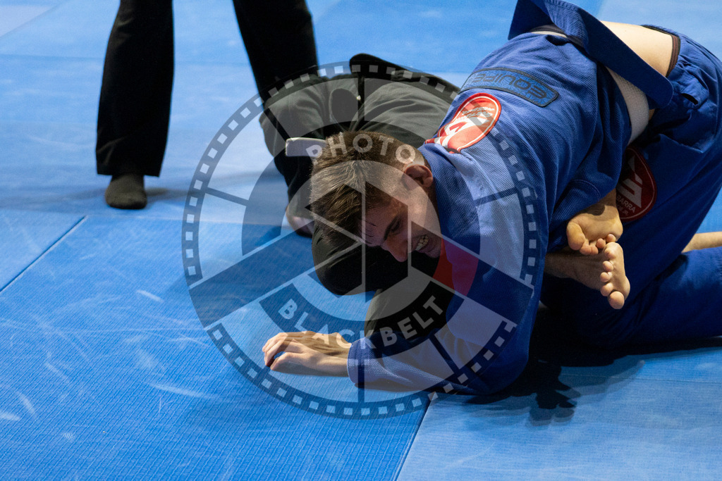 20240119PBB1226 | Fighters compete during the IBJJF European Championship in Paris, France, on January 19, 2024.