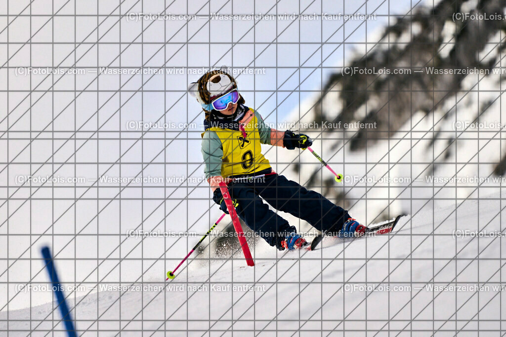 ALP7626_NOe-Kinder-LM_SL-I_Hochkar_Bauer Charlotte | (C)FotoLois.com, Alois Spandl. NÖ Kinder-Landesmeisterschaft, SLALOM im Draxlerloch am Hochkar, erster Lauf, So 18. Februar 2024.