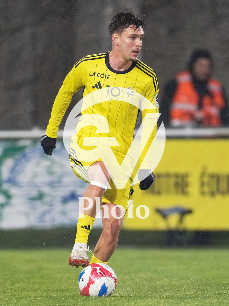 dieci Challenge League - FC Stade Nyonnais v Neuchatel Xamax FCS |  during the dieci Challenge League match between FC Stade Nyonnais and Neuchatel Xamax FCS at Centre sportif de Colovray in Nyon, Switzerland
