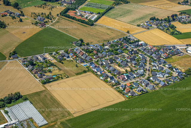 Hamminkeln220703514 | Luftbild, Wohnsiedlung Neuhardenbergstraße, Hamminkeln, Niederrhein, Nordrhein-Westfalen, Deutschland