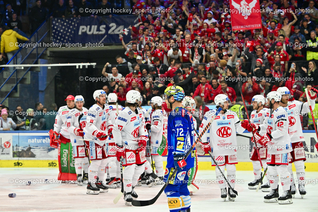 EC IDM Wärmepumpen VSV vs. EC KAC 17.3.2023 | Jubel EC KAC Viertelfinal Sieger, EC KAC Fans