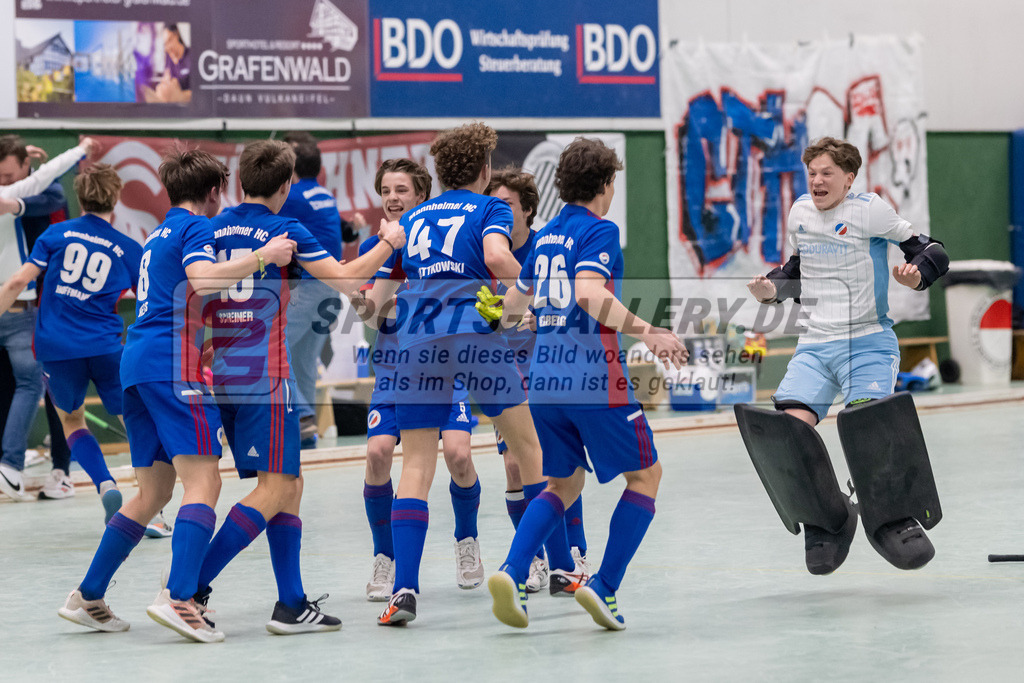 SFE_20230305_0131 | Deutsche Meisterschaft Männliche U16 Halle 2023 am 05.03.2023 in Köln (KTHC Stadion Rot-Weiss Köln Tennis and Hockey Club), Photo: Stephan Fehrmann 2022 (Sports-Gallery)