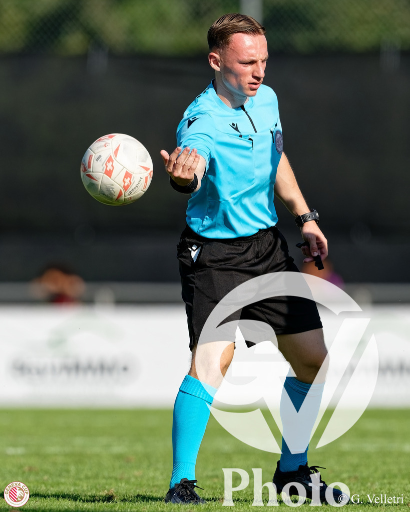 GenevaCup Group Phase - FC Meyrin v Everton FC | during the GenevaCup Group Phase match between FC Meyrin and Everton FC at Stade des Arberes in Meyrin, Switzerland