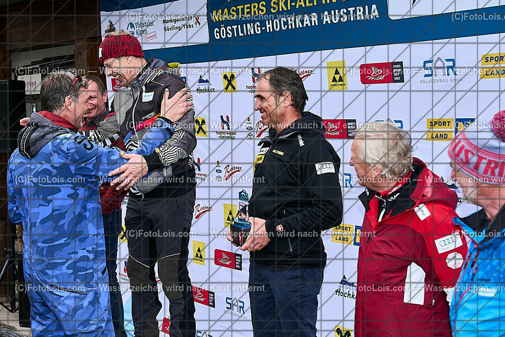 ALP1493_FMC-GS_Kat-A_Siegerehrung | (C)FotoLois.com, Alois Spandl, FIS Masters Cup Ski Alpin 2023 Hochkar, GiantSlalom-Kategorie A-B-C, Fr 24. März 2023.