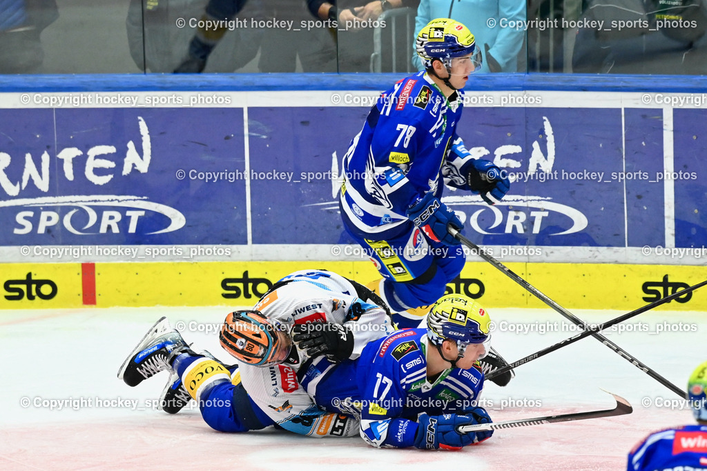 EC IDM Wärmepumpen VSV vs. Black Wings Linz 27.10.2023 | #80 Pusnik Julian, #11 Stuart Brodi Ripken, #78 Maxa Felix