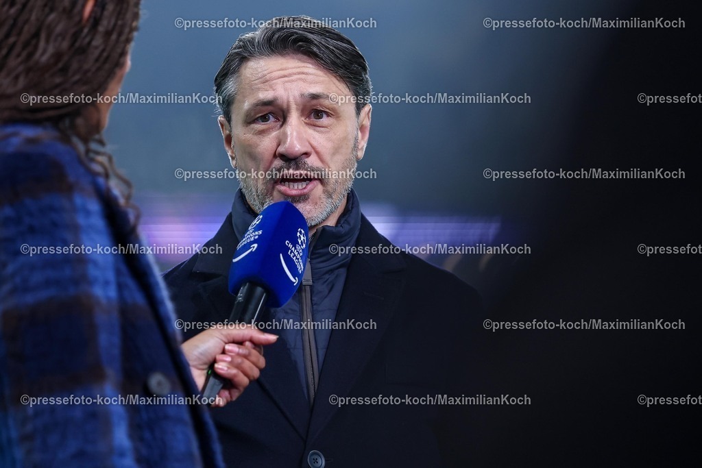 UCL25112501007 | 25.11.2025, Fußball, UEFA Champions League, Borussia Dortmund - FC Villarreal, BVB Stadion, 5. Spieltag, Saison 2025 2026: Cheftrainer Niko Kovac (BVB #hc) im Interview  Regulations prohibit any use of photographs as image sequences and or quasi-video.