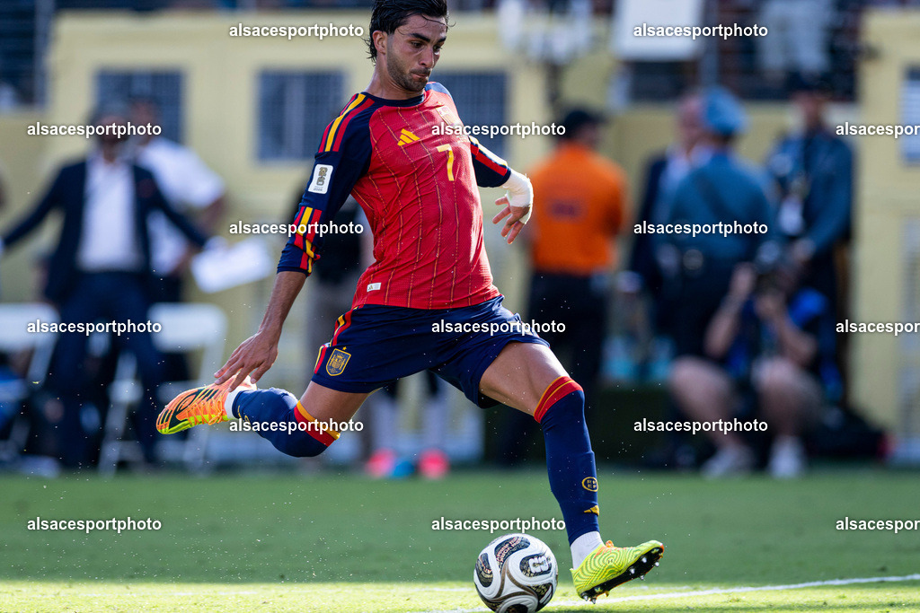 FOOTBALL : Argentine vs Espagne – Finale de la Coupe du Monde FIFA 2026. New York New Jersey Stadium, East Rutherford, New Jersey, États-Unis. 19/07/2026. | Ferran Torres #7 (Spain)