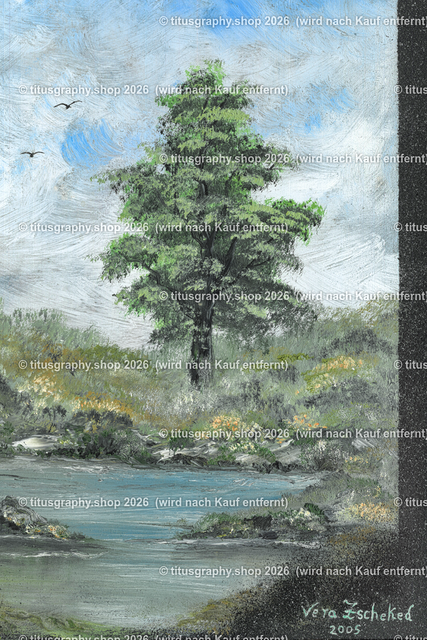 Sommerende | Zeichnung von Vera Zschecked exclusiv auf titusgraphy.eu - Realisiert mit Pictrs.com