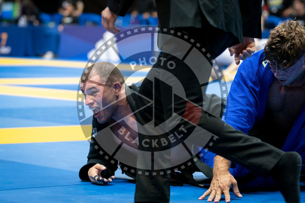 20240126PBB0625 | Fighters compete during the Brazilian Jiu-Jitsu European Championship of the IBJJF in Paris, France, on January 26, 2024.