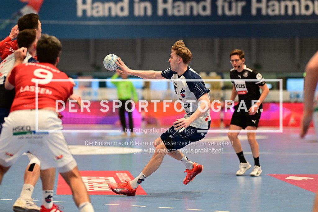 Handball I Herren I Saison 2024-2025 I Bundesliga I 25. Spieltag I HSV Hamburg - 1. VfL Potsdam I 03.04.2025 I 41559 | Der Sportfotograf. - Realisiert mit Pictrs.com