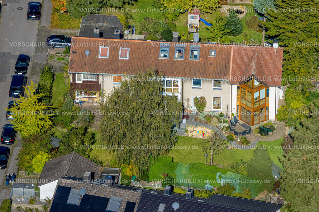 Witten241000580 | Luftbild, Wohngebiet Wohnsiedlung Danziger Straße, Witten, Ruhrgebiet, Nordrhein-Westfalen, Deutschland