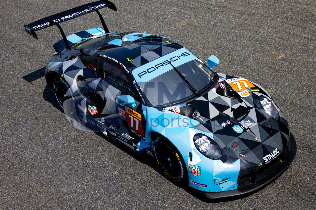 Trainproduction-20230708-0125 | MONZA,ITALY,08.Jul.23 - MOTORSPORTS - WEC, FIA World Endurance Championships, 6h of Monza, Autodromo Monza. Image shows Christian Ried (GER), Mikkel Pedersen (DEN) and Julien Andlauer (FRA/ Dempsey - Proton Racing). Photo: Trainproduction / Matthias Trinkl