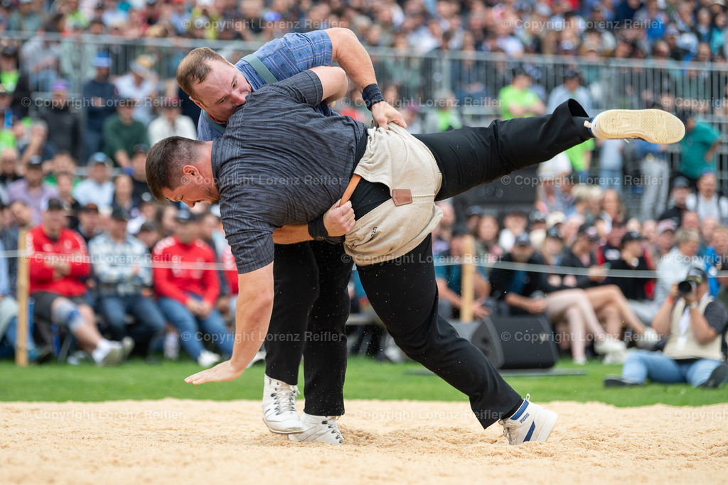 Schwingen -  Eidgenössisches Jubiläums-Schwingfest 2024 2024 | Appenzell, 8.9.24, Schwingen - Eidgenössisches Jubiläums-Schwingfest 2024.