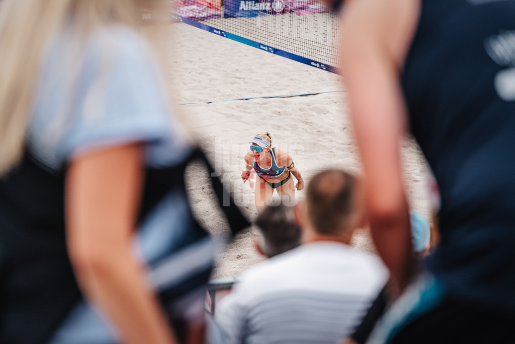 Beachvolleyball | Frauen | Allianz German Beach Tour 2024 | Tourstop Kühlungsborn 2 | 17.08.2024 | Melanie Paul jubelt