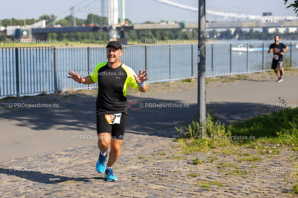 ASV OBI Brueckenlauf 2023 ; 10.09.2023 | Impressionen im Bereich des Katzenbuckels und des Rheinparks; ASV OBI Brueckenlauf 2023  am 10.09.2023 im Bereich Katzenbuckel und Rheinpark in Koeln/Deutschland. Photo: Ulrich Fassbender