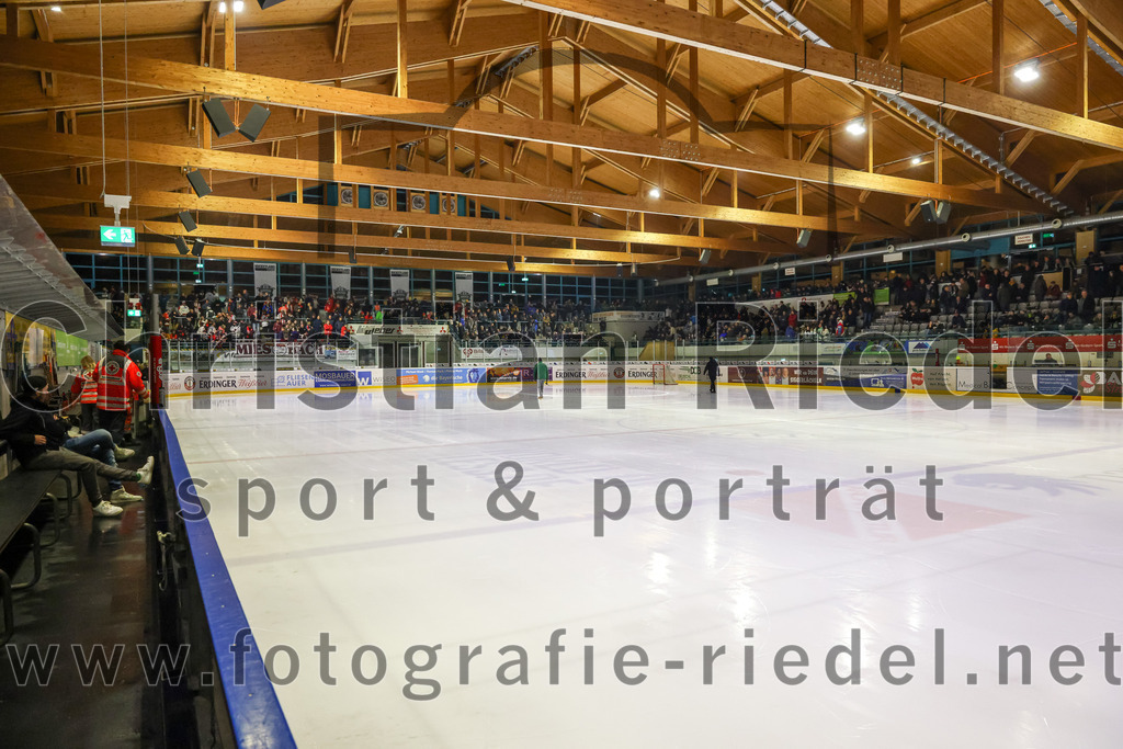 2023-03-19_138_TSV_Erding_gegen_TEV_Miesbach | Erding, Deutschland, 19.03.2023:
Eishockey, Bayernliga Playoffs 2022 / 2023, Halbfinale, TSV Erding gegen TEV Miesbach, Endergebnis: 

Foto: Christian Riedel / fotografie-riedel.net