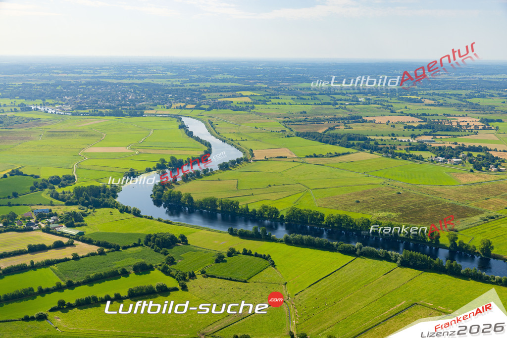 Scheppern Erfde Bild- Das Luftbild wurde 2025 vom UL-Flugzeug heraus erstellt ( keine Drohne bzw. Drohnenaufnahme ) - Hochauflösende Luftaufnahme -Nicht vergleichbar mit Google Maps oder Satelittenbilder- Die Geschenkidee !Mit Lizenz und Bildrechte bestellbar - CC