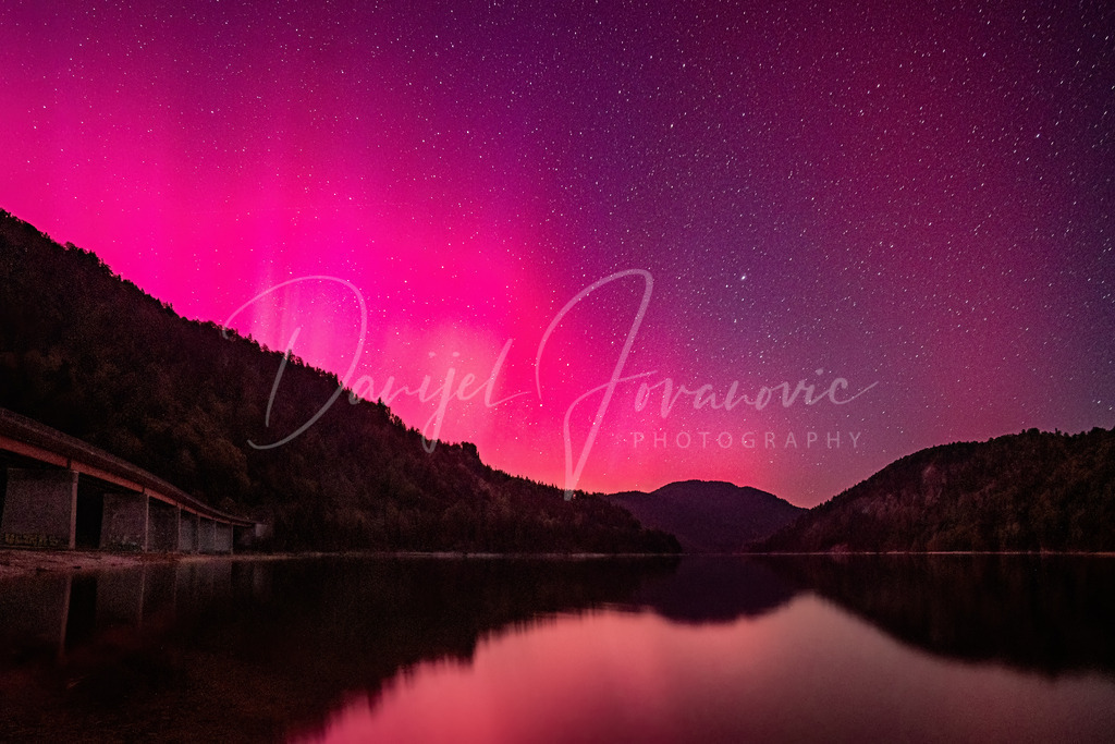 Polarlichter | Polarlicht am Sylvensteinsee