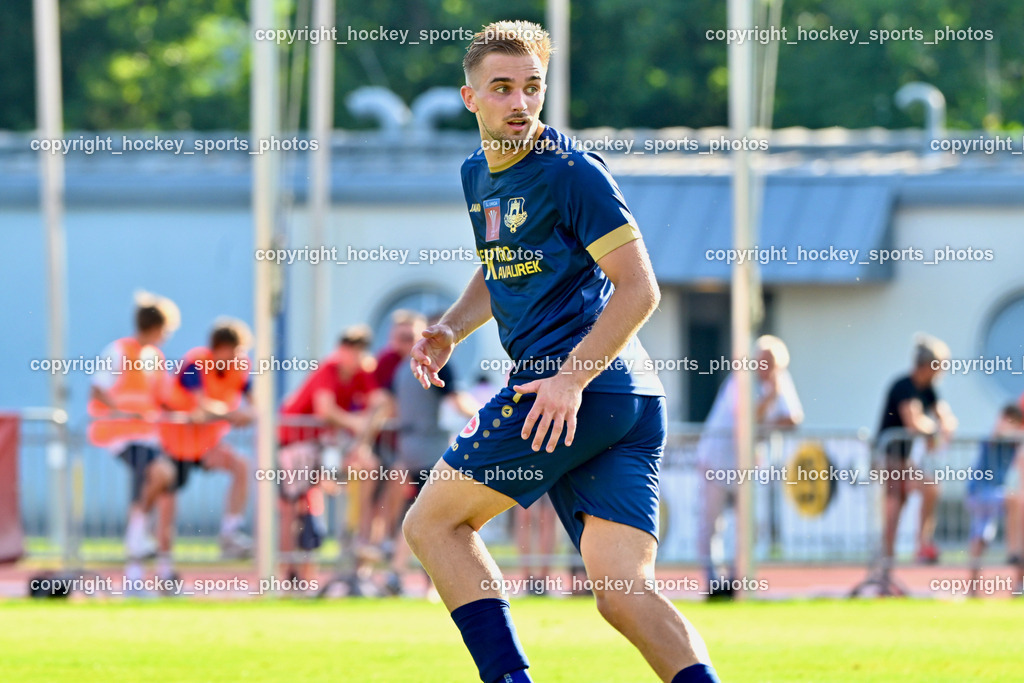 ATUS Velden vs. GAK | #99 Luca Alexander Pollanz ATUS Velden, ATUS Velden vs. GAK, ATUS Velden vs. GAK am 26.07.2024 in Villach (Stadion Lind), Austria, (Photo by Bernd Stefan)