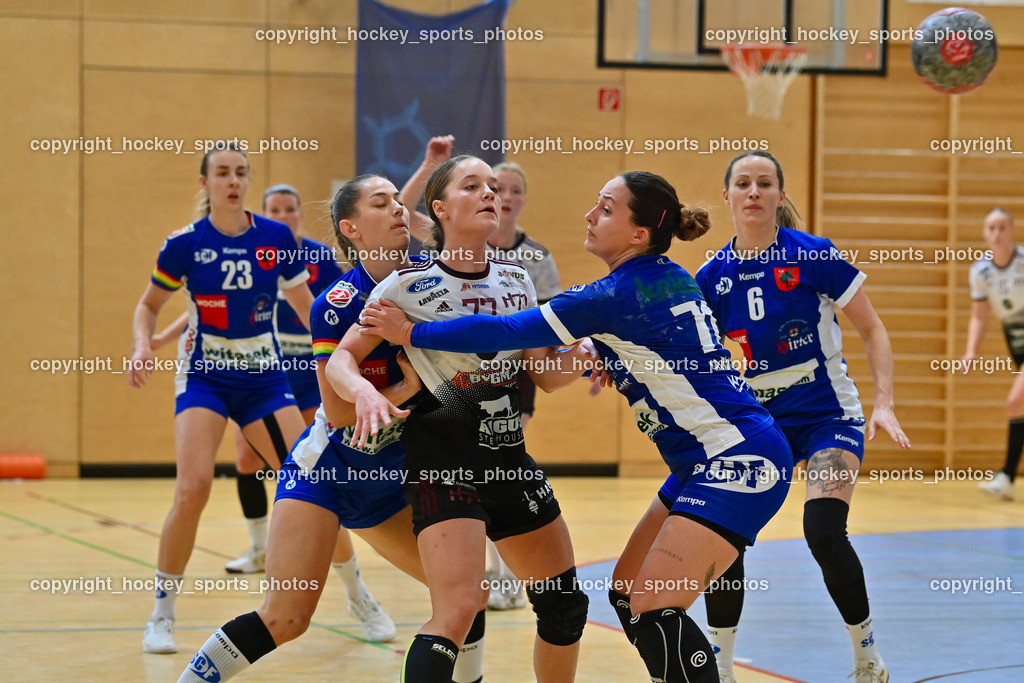 SC Ferlach Damen vs. H71 15.10.2022 | 4 Senitza Luisa Marina, #71 Voncina Luna, #77 Mittún Jana, #6 Kavalar Anna- Maria