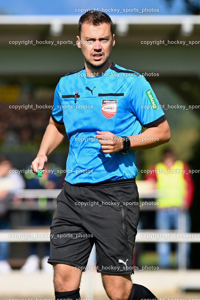 SV Rothentuhurn vs. URC Thal Assling | Edin Omerhodzic Referee, SV Rothentuhurn vs. URC Thal Assling, SV Rothentuhurn vs. URC Thal Assling am 15.09.2024 in Rothenthurn (Sportplatz Rothenthurn), Austria, (Photo by Bernd Stefan)