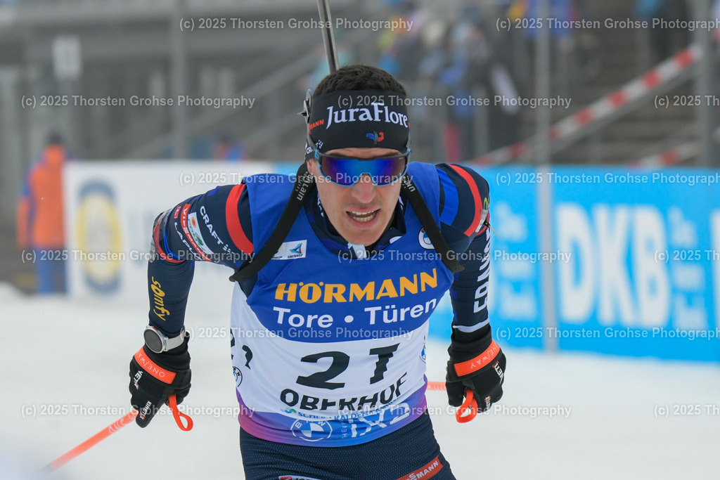 BMW IBU World Cup Biathlon - Oberhof (GER) 2024 | BMW IBU World Cup Biathlon - Oberhof (GER) 2024, MÄNNER 10 KM SPRINT am 05.01.2024 in ARENA AM RENNSTEIG in Oberhof, (Germany)

Image: Quentin Fillon Maillet FRA - Realisiert mit Pictrs.com