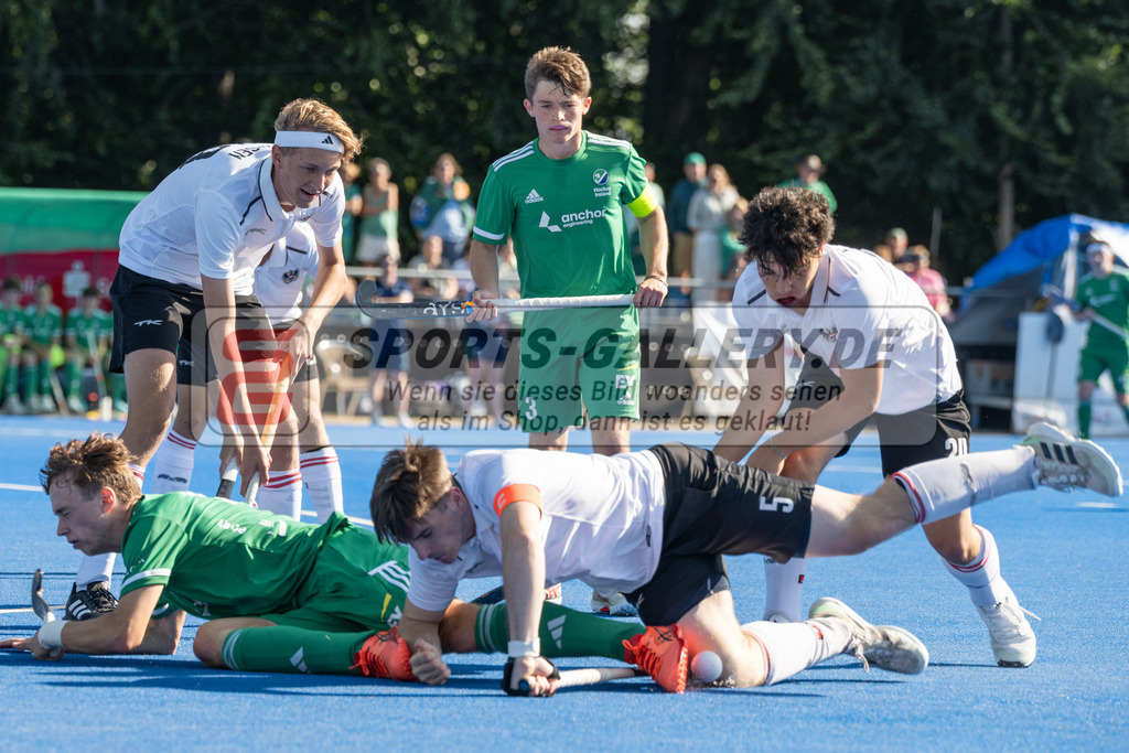 SFE_20230716_0024 | EuroHockey EM U18 Boys 7th 8th Austria vs Ireland am 16.07.2023 in Krefeld (Gerd-Wellen-Hockeyanlage), Photo: Stephan Fehrmann 2023 (Sports-Gallery)