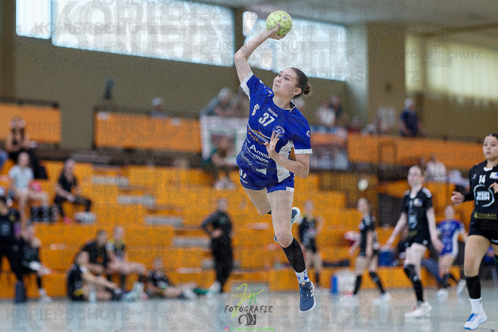 Quali-Turnier JBL wJA; DJK SF Budenheim - TuS Steißlingen | Quali-Turnier JBL wJA; DJK SF Budenheim - TuS Steißlingen am 31.05.2025 in Oberkleen (Weidig-Halle)Photo © 2025 - Jörg Heinrich - Realisiert mit Pictrs.com