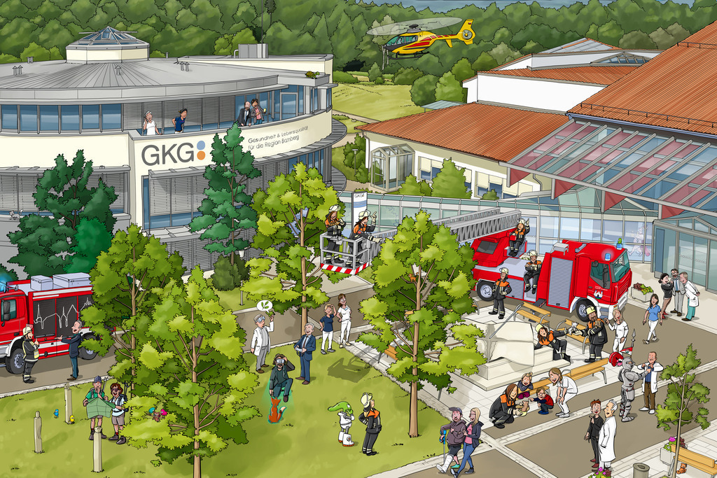 Steigerwaldklinik | Schanz & Partner - Realisiert mit Pictrs.com