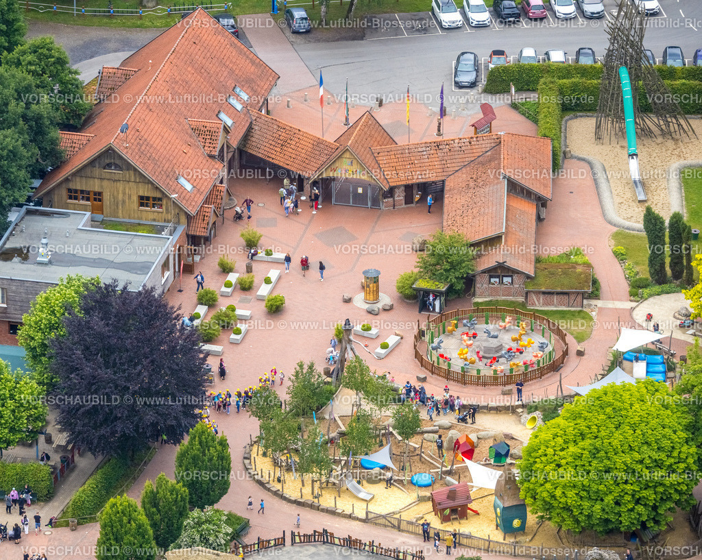 Haltern220602790 | Luftbild, Ketteler Hof Freizeitpark, Eingang, Lochtrup, Haltern am See, Ruhrgebiet, Nordrhein-Westfalen, Deutschland