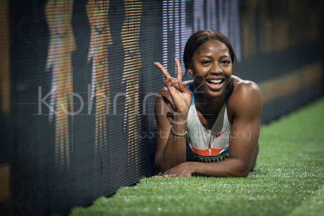 ISTAF Indoor; Duesseldorf, 24.01.2026 | DUESSELDORF, GERMANY - JANUARY 24:  Long jumper Khaddi Sagnia (SWE) during the ISTAF Indoor Dusseldorf at PSD Bank Dome on January 24, 2026 in Duesseldorf, Germany. 