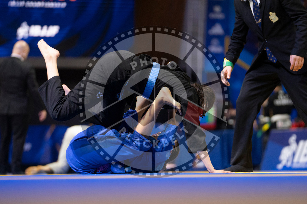20240119PBB1555 | Fighters compete during the IBJJF European Championship in Paris, France, on January 19, 2024.
