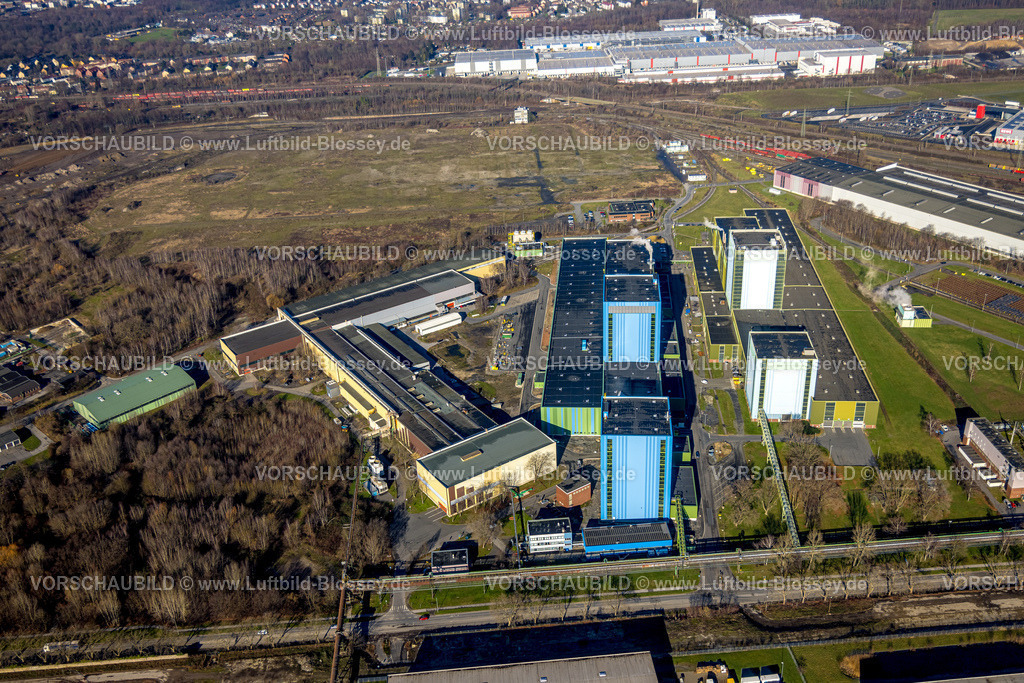 Dortmund230200087 | Luftbild, Gewerbegebiet Westfalenhütte, thyssenkrupp Steel Europe, Borsigplatz, Dortmund, Ruhrgebiet, Nordrhein-Westfalen, Deutschland
