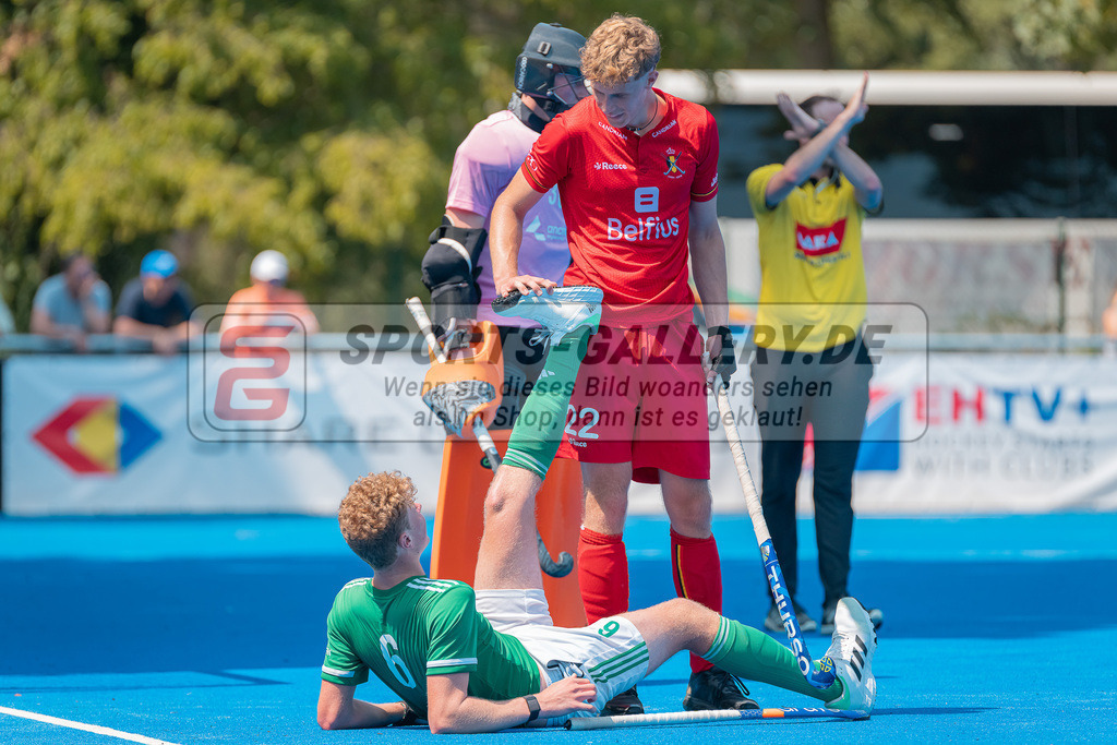 HK_20230709_100141 | Euro Hockey MU18 Belgium - Ireland Championship Girls &amp; Boys am 9.7.2023 CHTC , Krefeld ,
