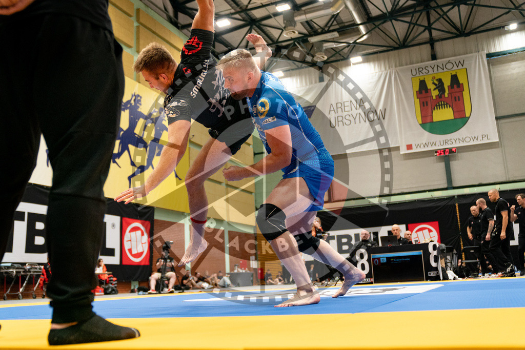 20230916PBB7237 | Fighters compete during the grappling tournement ADCC Trials (European, Middle East and African Championship) in Warsaw, Poland, on September 16, 2023.