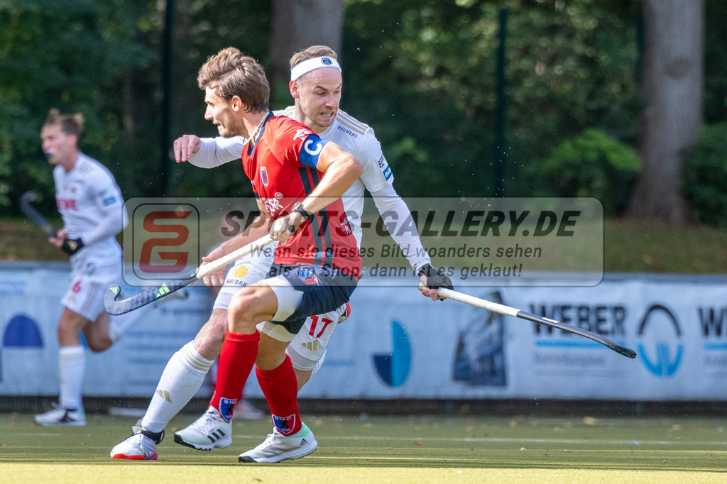 SFE_20230923_0049 | Hockey 1. Bundesliga Herren Rot-Weiss - Berliner HC am 23.09.2023 in Köln (KTHC Stadion Rot-Weiss Köln Tennis and Hockey Club), Photo: Stephan Fehrmann 2023 (Sports-Gallery),Christopher Rühr ( Rot-Weiss Köln #17 )