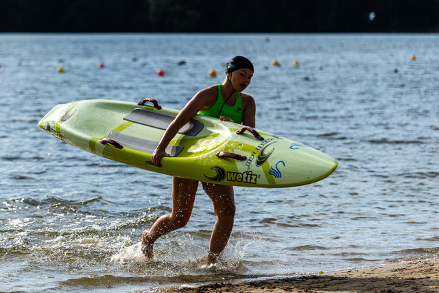 DLRG, Rettungssport, Beach- & Oceanevents, Landesmeisterschaften Freiwasser Rettungssport NRW 2025 13.09.2025 | Kalkar-Wissel, Deutschland - September, 13: Landesmeisterschaften Freiwasser Rettungssport NRW 2025 (Foto: Benedikt Lang (DLRG)) - Realisiert mit Pictrs.com