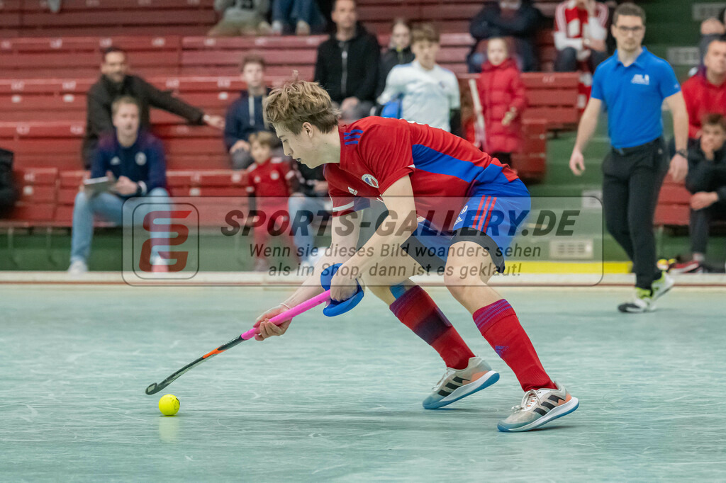 HK_20230305_105948 | Deutsche Meisterschaft MU16 1/2 Finale Mannheimer HC - Harvestehuder THC am 5.3.2023 RWK, Köln ,