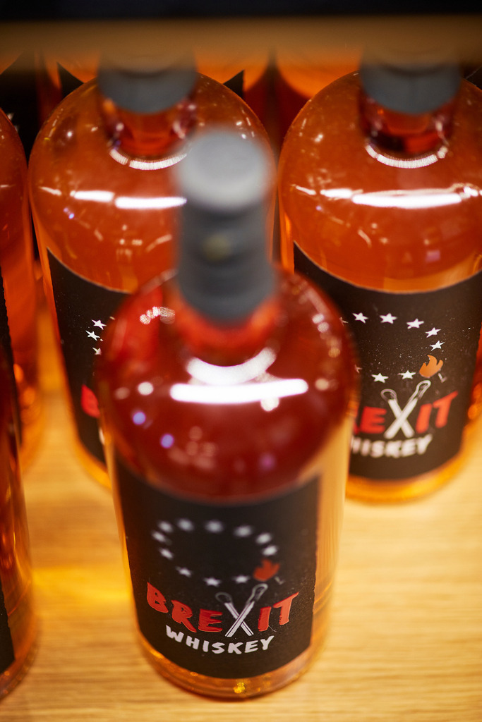 Gölles Whiskey Brexit | Riegersburg, Austria - September 12, 2018: Gölles Manufaktur; Gölles Whiskey Brexit. - Realisiert mit Pictrs.com