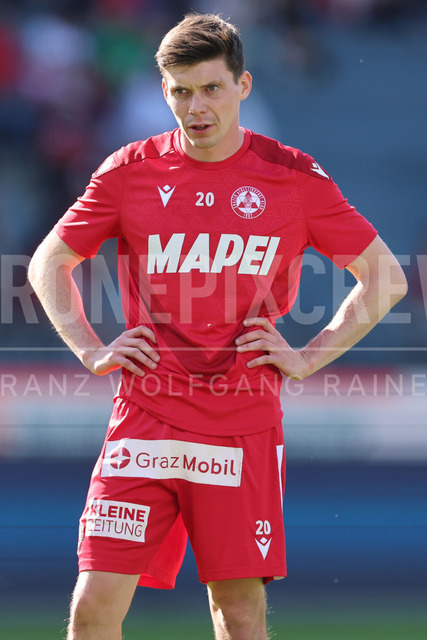 Grazer AK 1902 vs WSG Tirol – Austrian Bundesliga | Graz, Austria, 02.MAY.26 - SOCCER - ADMIRAL Bundesliga, Qualification Group, Grazer AK 1902 vs WSG Tirol. The image shows Thorsten Schriebl (GAK) during warm up.