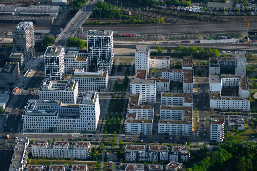 4025547 | Wohn-und Geschäftsgebäude an der Friedenheimer Brücke, München im Bundesland Bayern